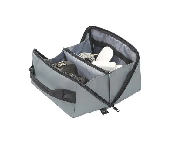 Halfar Halfar Kulturtasche Reißverschlusstasche aus recyeltem Polyester für viele Einsatzbereiche, Grün, – Produktbild 1 von 3