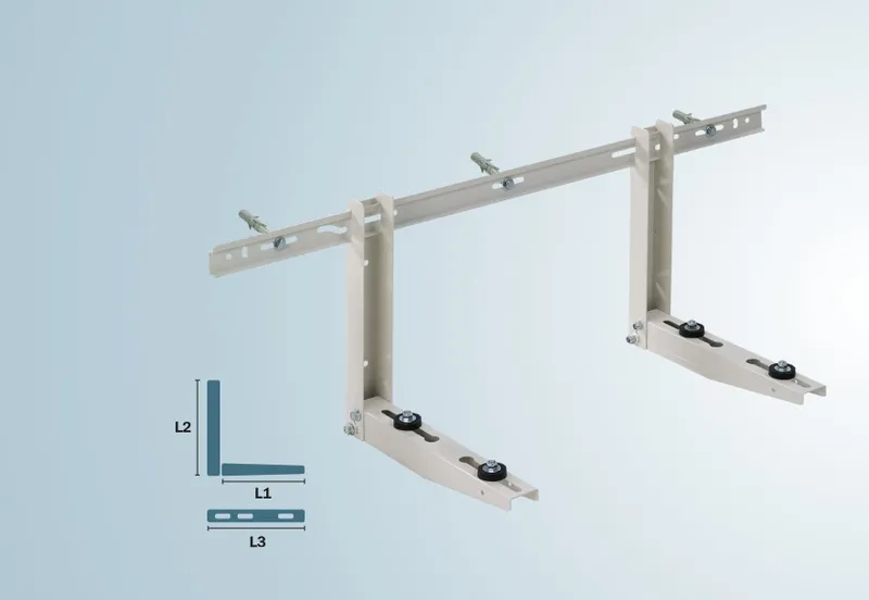 HANTECH Wandkonsole Splitgeräte SC450PR bis 165kg – Produktbild 4 von 4