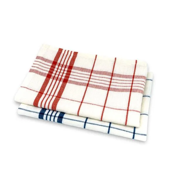 Living Crafts Living Crafts Geschirrtuch, Blue/red, – Produktbild 1 von 2