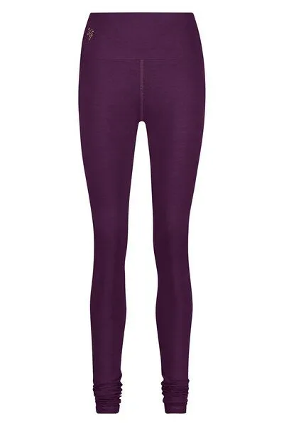 Urban Goddess Urban Goddess Yoga Leggings mit Bambus Satya – Active Yoga Wear, Bloom (aubergine), – Produktbild 4 von 4