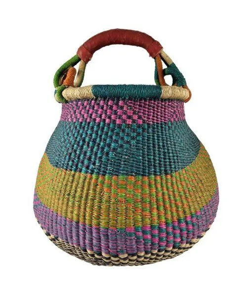Maishameanslife Maishameanslife Bolga Gambigo Korb Einkaufs- & Aufbewahrungskorb 36-42cm – Produktbild 2 von 7