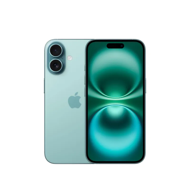 Apple Apple iPhone 16 128GB blaugrün, Blaugrün, – Produktbild 1 von 2