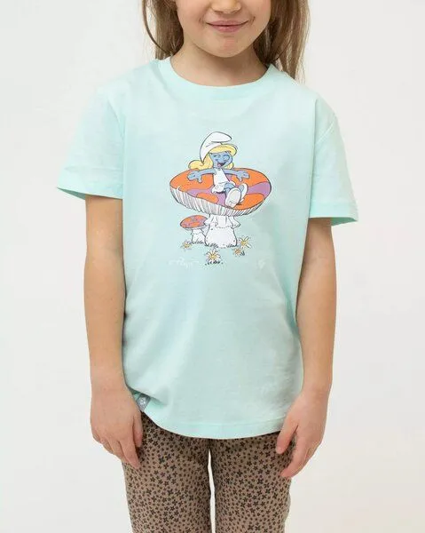 Bavarian Caps Bavarian Caps Kids T-Shirt Schlumpfines Schwammerlsofa, Blau, – Produktbild 2 von 2