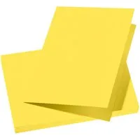 Clairefontaine 25 Clairefontaine Doppelkarten 'Pollen' C6, 210 g/m² gelb – Produktbild 1 von 1
