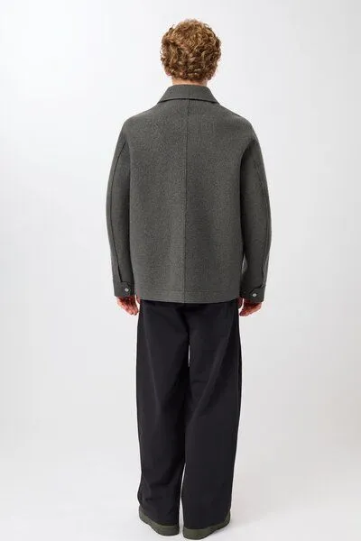 LangerChen LangerChen Field Jacket aus Techno Felt, Platinum (grün), – Produktbild 4 von 4
