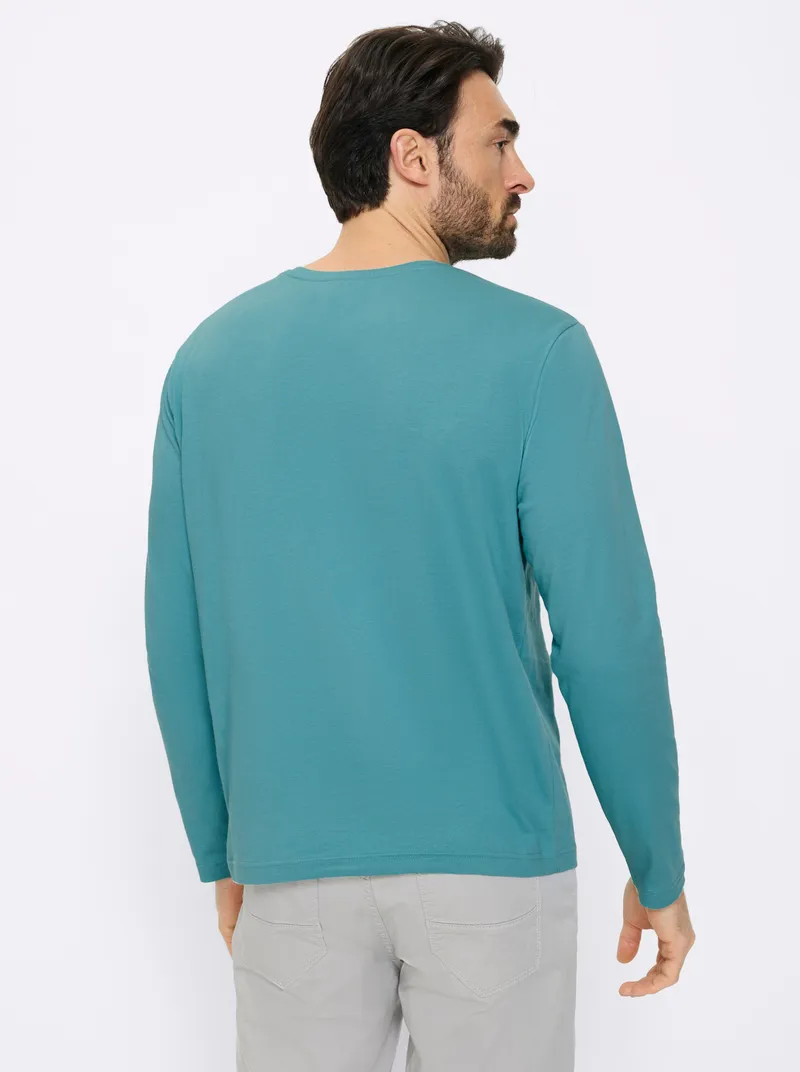Catamaran Langarmshirt ozean + marine, Ozean + marine, – Produktbild 2 von 3