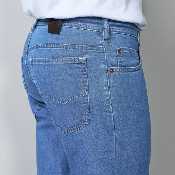 M 5 BY MEYER M 5 BY MEYER Denim Shorts, Blue, – Produktbild 4 von 4