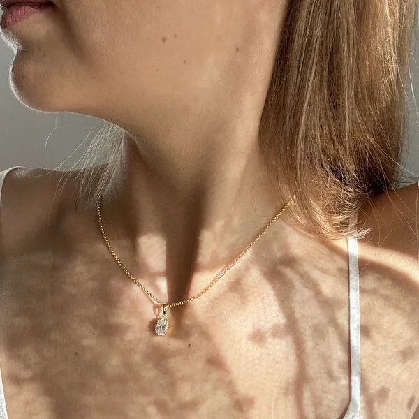 MOANINA MOANINA Kette Milano - 925 Silber/18k Gold Vermeil - 3 Längen, Silber, – Produktbild 4 von 4
