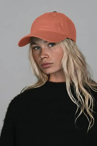 Lou-i Lou-i Dad Cap Bio-Baumwolle, Terracotta, – Produktbild 3 von 4