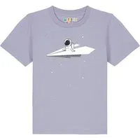 watabout kids watabout.kids T-Shirt Kinder Fly me to the moon, Lavender, – Produktbild 1 von 1