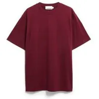 ARMEDANGELS ARMEDANGELS MAARKOS Herren T-Shirt aus Baumwoll-Mix, Velvet red, – Produktbild 1 von 2