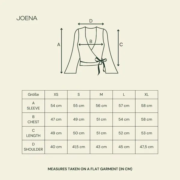 NORDLICHT NORDLICHT Wickelbluse Joena aus 100% Tencel, Natur, – Produktbild 4 von 4