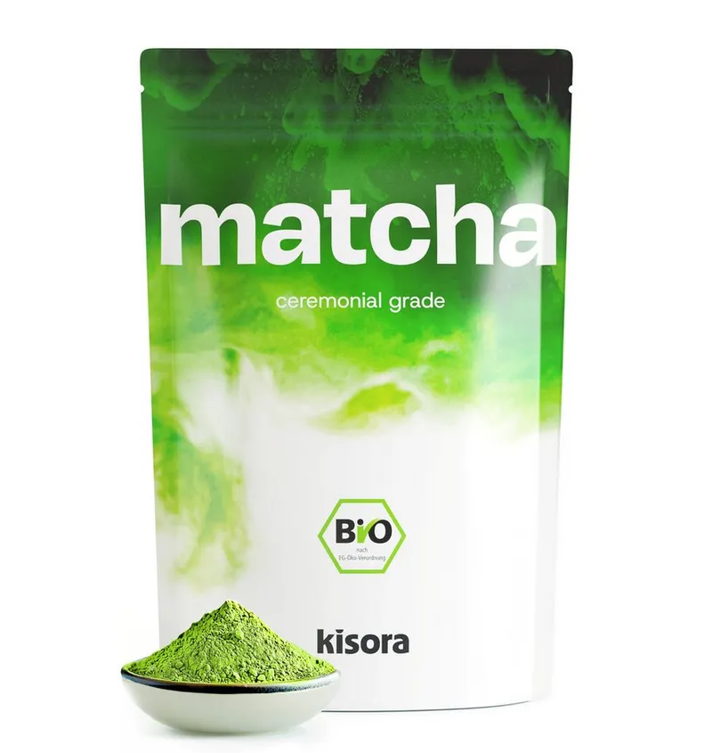 Kemes Tee Matcha Pulver Ceremonial Grade ideal zum Trinken für Matcha-Getränke, 1 x (Packung, Matcha Pulver in BIO-Qualität) – Produktbild 2 von 5