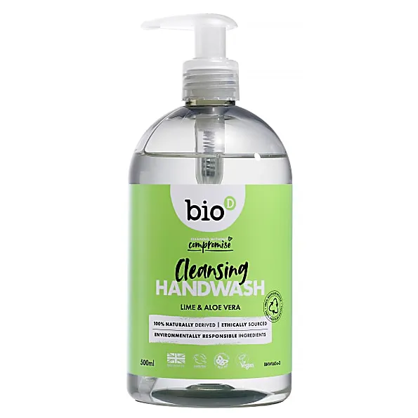 Bio-D Bio-D Cleansing Hand Wash Lime & Aloe Vera - Handseife (Lime & Aloe... – Produktbild 1 von 1