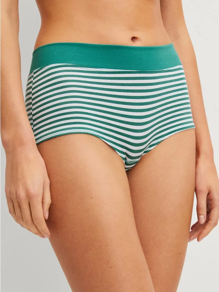 CALIDA CALIDA Panty Elastic mit breitem Elastikbund, sportlicher Look, Single Jersey-Qualität, Grün, – Produktbild 2 von 5