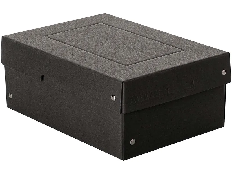 Falken Falken Aufbewahrungsbox 'PURE Box' Black, DIN A5, 100 mm Höhe – Produktbild 1 von 1