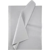 Fines Papeterie Fines Papeterie 50 Bögen Seidenpapier * in vielen Farben * zum Verpacken, Basteln, Einwickeln, Grau, – Produktbild 1 von 1