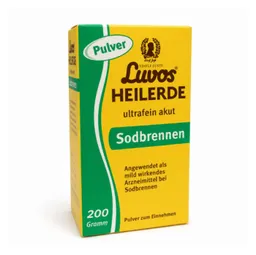 Luvos Luvos Heilerde-Pulver für Sodbrennen, ultrafein akut, 200 g – Produktbild 1 von 1