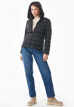 ORGANICATION ORGANICATION Damen vegan Pufferjacke Schwarz – Produktbild 1 von 1