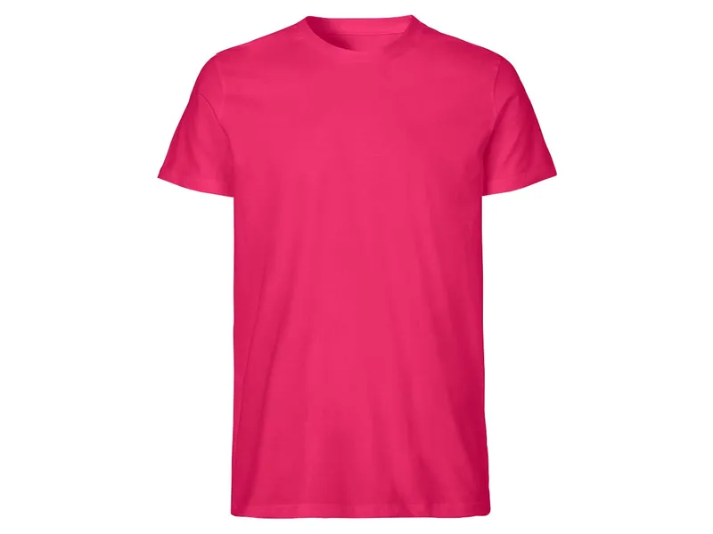Neutral Neutral® Unisex T-Shirt Fitted Körpernah von Neutral Bio Baumwolle, Pink, – Produktbild 1 von 5