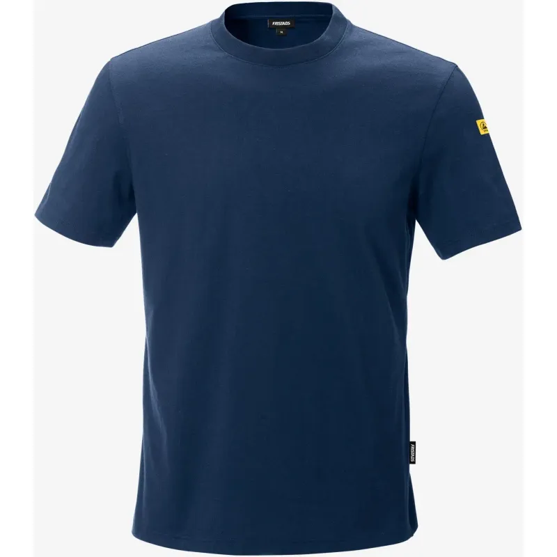Fristads T-Shirt Fristads ESD T-Shirt 7081 XTM, Blau, – Produktbild 2 von 2