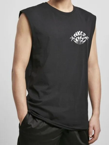 Zeachild Zeachild Basic Men Bio Tanktop, Schwarz, – Produktbild 5 von 6