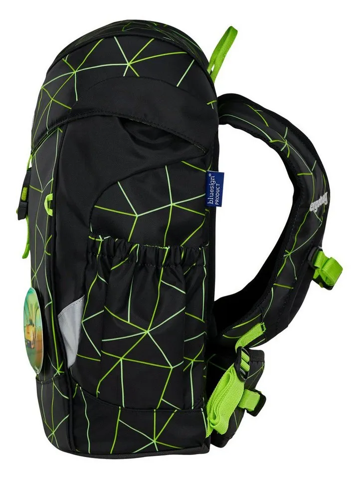 Ergobag Ergobag Kinderrucksack mini, mit Hüft- & Brustgurt für einen ergonomischen Sitz, Schwarz, – Produktbild 2 von 5