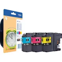 Brother Brother 3er Set Tintenpatronen LC125XLC/M/Y cyan, magenta, gelb – Produktbild 2 von 3