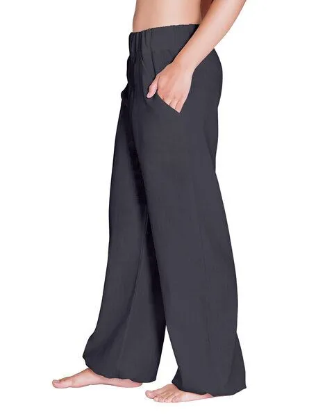 SCHAZAD Leinenhose DELIGHT von SCHAZAD, Anthrazit, – Produktbild 2 von 4