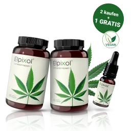 Elpixol Elpixol Cannabisöl Kapseln 60 St. 2+1 Bundle – Produktbild 1 von 1