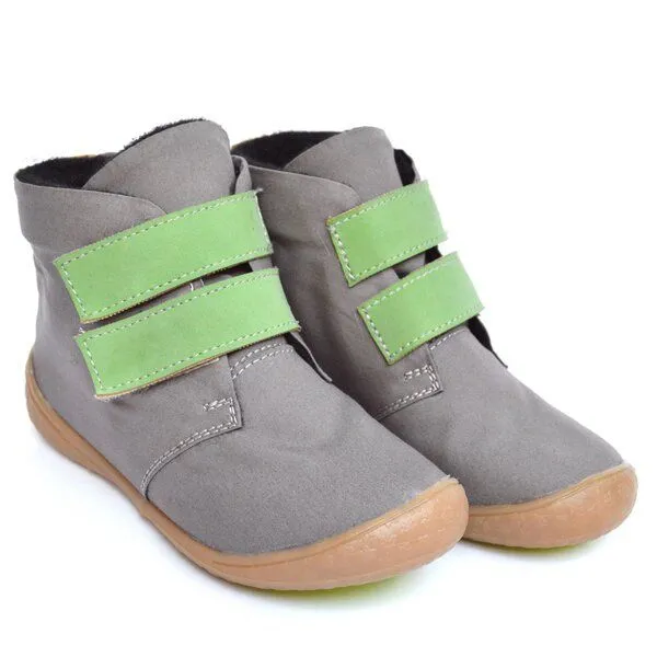 SORBAS SORBAS Kids One vegane Kinderschuhe Grey + Green, Yellow, – Produktbild 2 von 4
