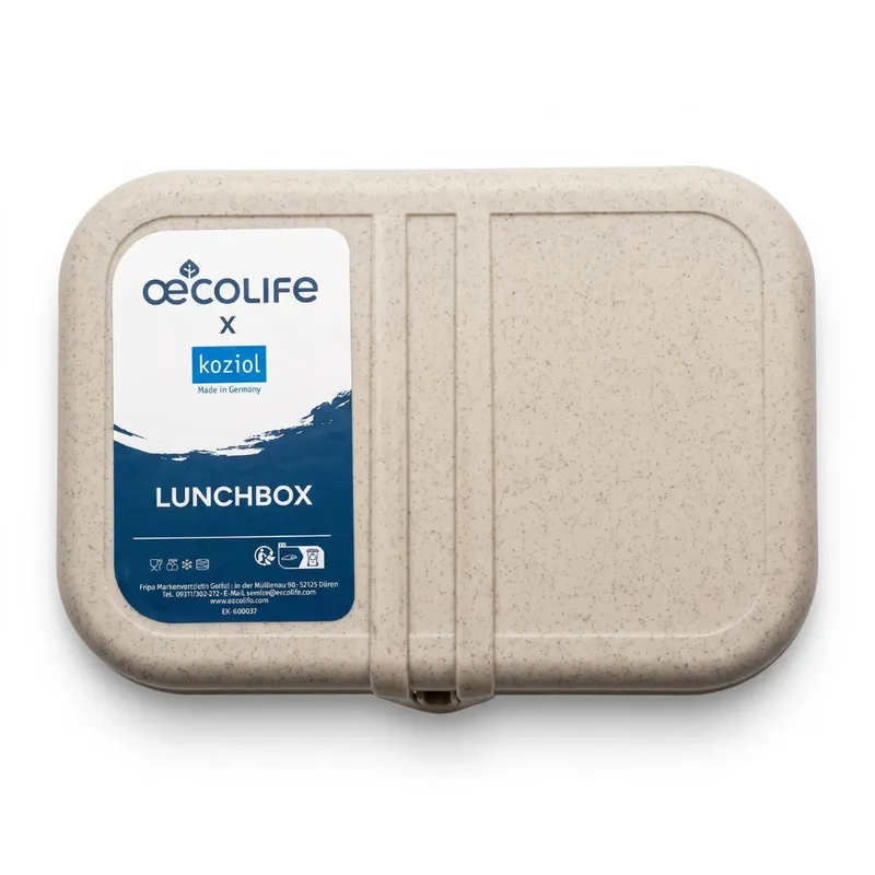 oecolife Shop Koziol Lunchbox-Set mit To-Go-Besteck – Produktbild 1 von 1