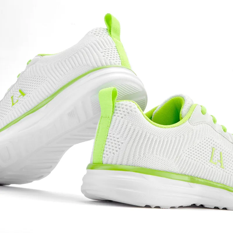 Lascana Sneaker, Weiß/limone, – Produktbild 1 von 3