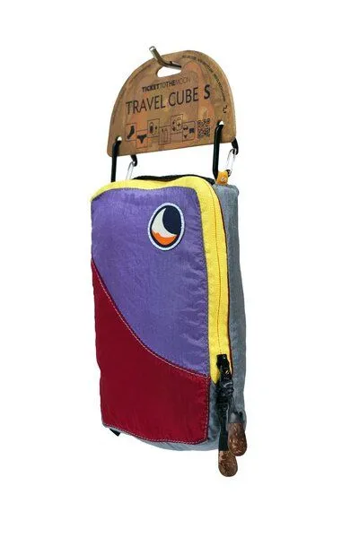 Ticket to the Moon Ticket to the Moon Packwürfel "Travel Cube Small" upcycled, Unique, – Produktbild 4 von 4