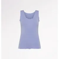 CASAGiN CASAGiN Gerafftes Tanktop mit weiten Schultern aus TENCEL, Lila, – Produktbild 1 von 1
