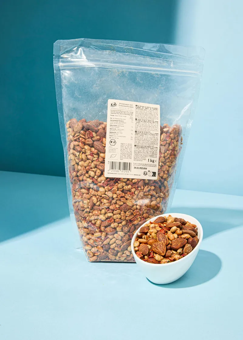 KoRo KoRo Bio Proteinmix mit Tomatenflocken 1 kg – Produktbild 3 von 4