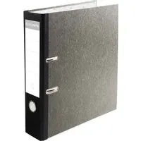 Exacompta 10 Exacompta Ordner Prem' Touch "Marmoriert", 2 Ringe, DIN A4 Maxi, RB 80 mm, grau – Produktbild 1 von 1