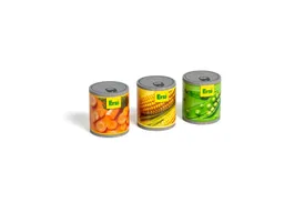 Erzi Konservendosen Gemüse Mix 9,3x3,2x4,3cm – Produktbild 1 von 1