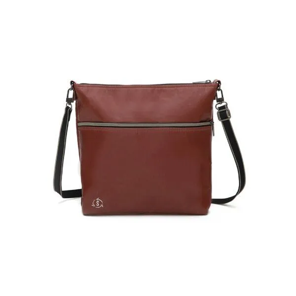 Smateria Smateria IKI Wildcard Mini Crossbody Tasche, Terrakotta-rot (rot), – Produktbild 1 von 2