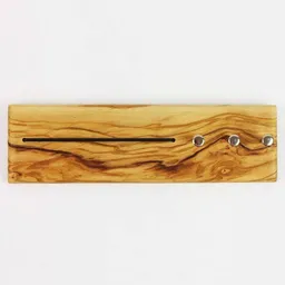 Mitienda Shop Mitienda Shop Schlüsselbrett aus Holz mit Brillenhalter – Produktbild 1 von 1