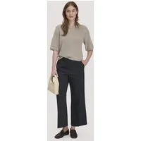 hessnatur hessnatur Hose Culotte Regular aus Bio-Baumwolle, Schwarz, – Produktbild 1 von 1