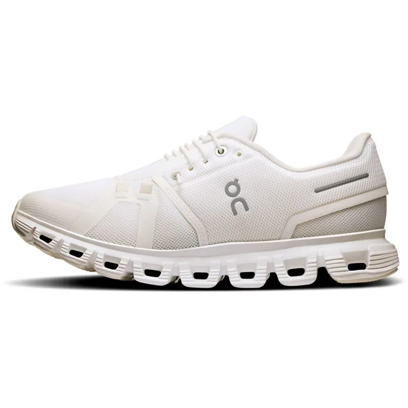 On On Cloud 6 Damen Sneaker Low, Weiß, – Produktbild 3 von 7