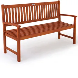 Casaria® Casaria Casaria Gartenbank Maxima Eukalyptusholz 152x55x90cm – Produktbild 1 von 1