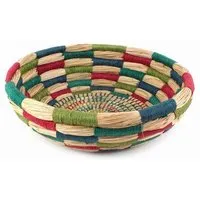 El Puente El Puente Korb | Fair Trade & Handmade aus Bangladesch, Mehrfarbig, – Produktbild 1 von 1
