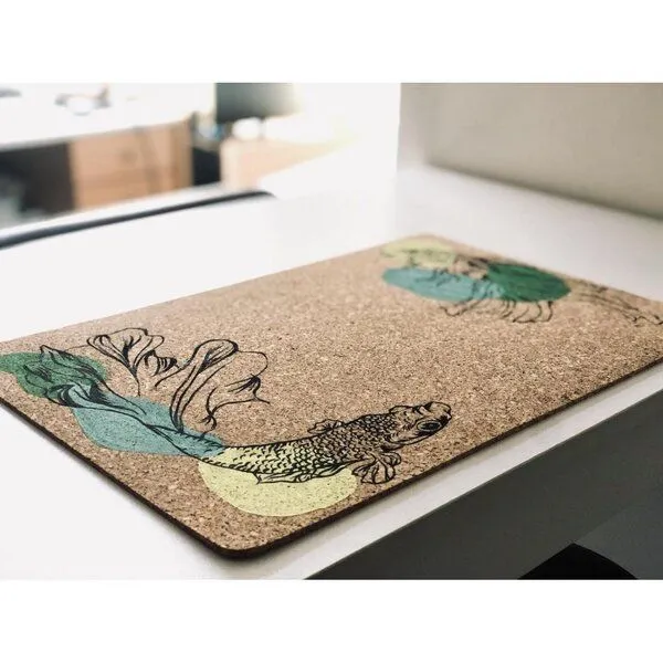 Kork-Deko Kork-Deko Tischset aus Kork (4er-Platzset) 44x29 cm – Produktbild 4 von 6