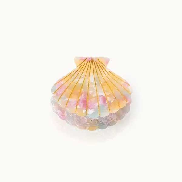by Vivi. by Vivi. Haarklammer Muschelform, Rainbow, – Produktbild 1 von 4