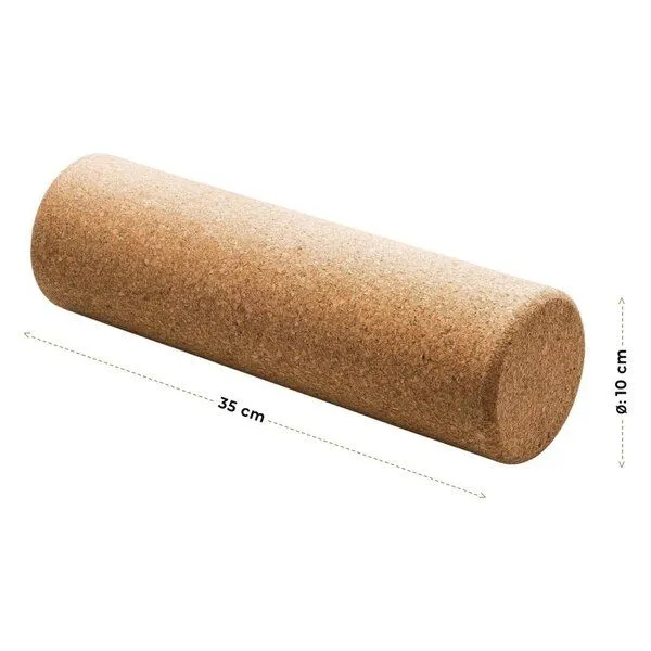 Kork-Deko Kork-Deko Kork Rolle für Balance Boards | 35x10 cm | MASSIVE Korkrolle aus PORTUGAL – Produktbild 6 von 8