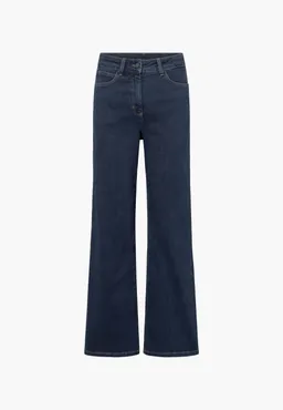 LAURIE LAURIE Damen vegan Jeans Carol Locker Mittellang Dunkelblau Denim – Produktbild 1 von 1