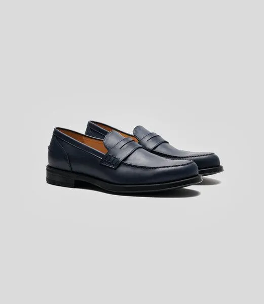 Solari Milano Solari Milano Veganer Penny Loafer - Herren, Blau, – Produktbild 2 von 2