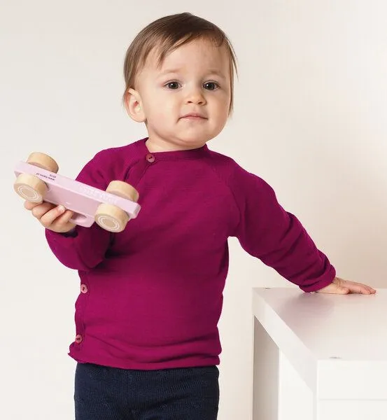 Reiff Reiff JaPu Frottee Wickelpulli Merinowolle/Seide, Marine, – Produktbild 1 von 1